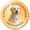 proud supporter of petfinder